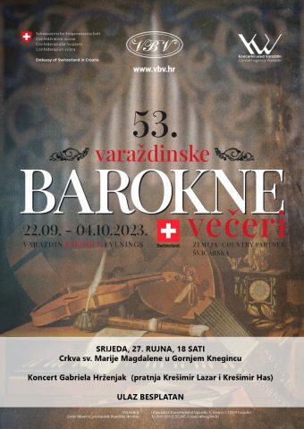 53. Varaždinske barokne večeri - Plakat