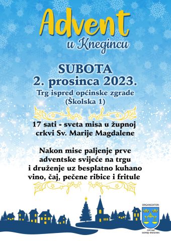 Advent u Knegincu - Plakat