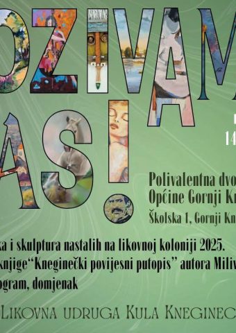 Izložba radova - nastali u srpnju 2025 - Plakat