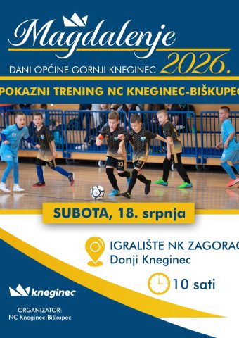 Pokazni trening - Plakat
